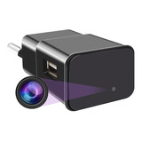 Camera Espiã Escondida Carregador Tomada Ip Wifi 1080p Usb