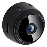 Câmera Espiã Pequena 4,5cm Wifi Filma Grava E Faz Foto Hd Cor Preto