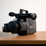 Camera Filmadora Antiga Vhs Panasonic M7 Nv-m7