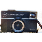 Câmera Fotográfica Antiga Máquina Kodak Instamatic 56x 