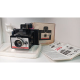 Camera Fotográfica Antiga Polaroide Na Caixa Original.