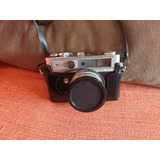 Câmera Fotográfica Antiga Yashica Lynx-500 Rara Leia 