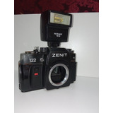 Câmera Fotográfica Zenit 122 P/ Retirar Peças