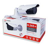 Câmera Hikvision Ip Bullet 2 Mp Varifocal Motorizada Full Hd Cor Branco