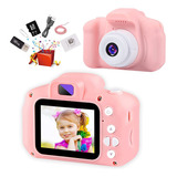 Câmera Infantil 1080p Mini Kids+cartão De 8gb+leitor