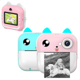 Câmera Infantil Instantânea Filmadora Full Hd Divertida Jogo