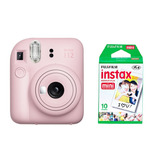 Câmera Instantânea Fujifilm Instax Kit Mini 12 + 10 Fotos Blossom Pink