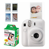 Câmera Instantânea Fujifilm Intax Kit Mini 12 + 20 Fotos Branca
