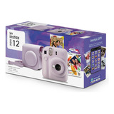 Câmera Instantânea Instax Mini 12 Com 10 Filmes E Bolsa Lilás