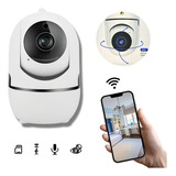 Camera Ip Wifi Rotativa Full Hd Color Smart Jt-8172 Ip44 Cor Branco