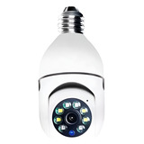 Câmera Lâmpada Inteligente Wifi Filmadora Residencial Espiã