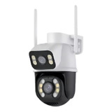 Câmera Lentes Dupla Prova D'água Ip App Icsee Celular Wifi 