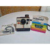Câmera Máquina Fotográfica Polaroid 1000 Land Manual + Flash