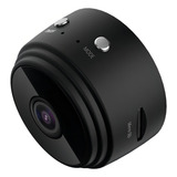 Camera Mini Magnetica Aplicativo Visão Noturna A9 Cor Preto