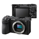Câmera Mirrorless Sony A6700 26mp 4k 120fps Cor Preto