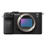 Câmera Mirrorless Sony A7c Ii Preta 33mp Fullframe 4k Wi-fi