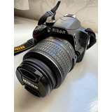 Câmera Nikon D3200 + Flash Speedlight Sb700