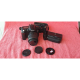 Camera Nikon D80 Com Lente 18-55 E Grip Com Pack De Bateria.