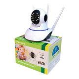 Camera Robo 3 Antenas Ip Wifi Sistema Crianças E Pets