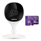 Camera Segurança Intelbras Imx C Full Hd Wifi Ip Cartão Sd 32 Gb Cor Branco