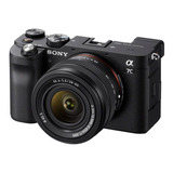 Câmera Sony A7c Mirrorless Com Lente 28-60mm Preta Ilce7cl/b