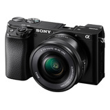 Câmera Sony Alpha 6100 Lente 16-50mm Oss Mirrorless + Nfe