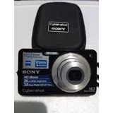 Câmera Sony W560 Completa Carregador E Bateria Cartão 8gb