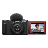Câmera Sony Zv-1f Vlog - Preto