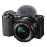  Camera Sony Zv-e10 + Lente 16-50mm 24,2 Mp 4k Nfe