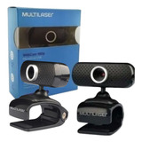 Câmera Webcam Multilaser Com Microfone/som Digital Gamer Pc