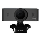 Câmera Webcam Raza Fhd-02 1080p Pcyes Cor Preto