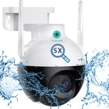 Câmera Wifi 4mp Rastreamento Cctv Detecção Humana P/d'água 