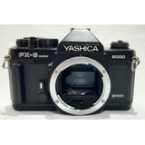 Camera Yashica Fx 3 Super 2000 * Somente Corpo Com Defeito*