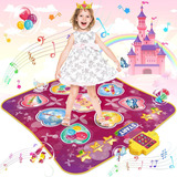 Camewin Dance Mat Kids Electronic Pad Toy 3 Modos De Jogo Lâmpada Dancing Challange