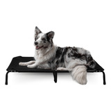 Caminha Para Cachorro Caminha Pet Cama Para Cachorro Cama Suspensa Elevada All Black Tamanho G Border Collie Beagle Chow Chow Shar Pei Buldogue Inglês Mec G