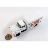 Caminhão Baú Chevrolet Kids Brinque Antigo Coleção Ixo 1:43