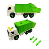Caminhão Lixo Infantil Monta E Desmonta Com 03 Chaves Lindo