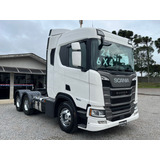 Caminhão Scania S 560 Branco 6x4 2024 540 Traçado R540 R560