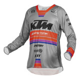 Camisa Adulto Pro Tork Ktm 2024 Motocross Trilha Enduro Nfe