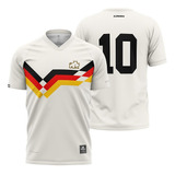 Camisa Alemanha Retrô 1990 Rinno Force Futebol Países