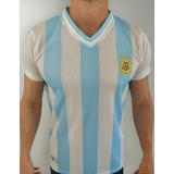Camisa Argentina Retro 1990 Home Branco Oficial Licenciada