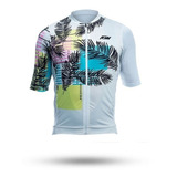 Camisa Asw Endurance Paradiso Bike Mtb Branco Masculino