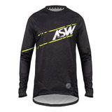 Camisa Asw Ride Bike Enduro Downhill Ciclismo Manga Longa