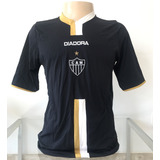 Camisa Atlético Mineiro Galo Diadora 2006 Preta Impecável