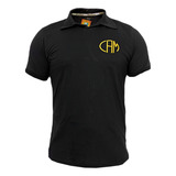 Camisa Atlético Mineiro Polo Gold Preta Oficial