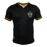 Camisa Atlético Mineiro Retrô 2013 Preta Masculino Oficial