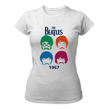 Camisa Baby Look Feminina Musica Rock The Beatles 2023