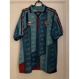 Camisa Barcelona 1996 96 Ronaldo Fenômeno Verde Kappa