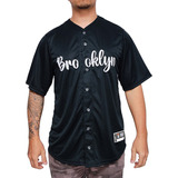 Camisa Baseball Masculina M10 Dunk Brooklyn