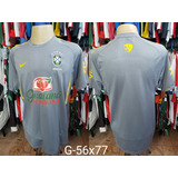 Camisa Brasil Treino Cinza 2011 Oficial 